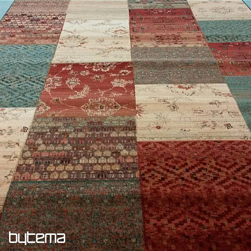 Alfombras de lana de lujo ROYAL PATCHWORK nuevo 402