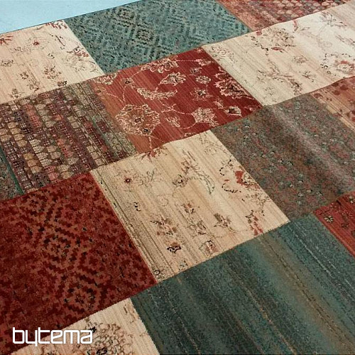 Alfombras de lana de lujo ROYAL PATCHWORK nuevo 402