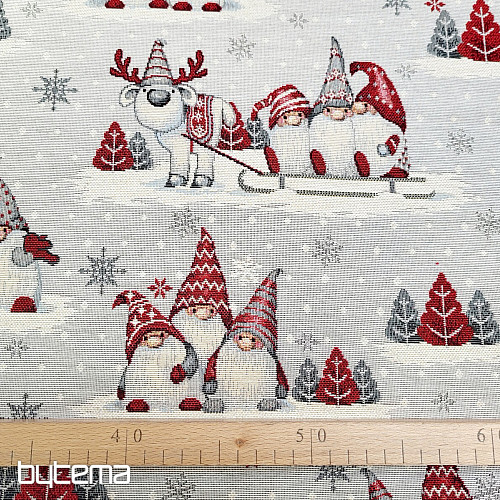 Tela tapiz DUENDES DE NAVIDAD