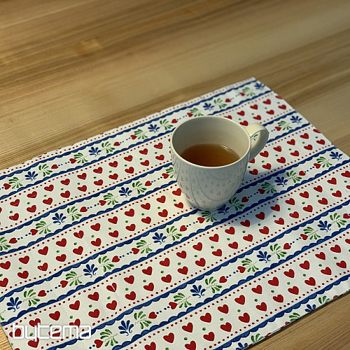 Mantel individual CORAZÓN