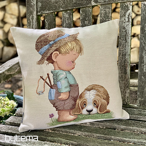 Funda de almohada tapiz NIÑO
