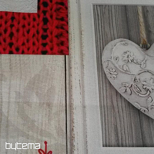 Tela decorativa 3D CORAZÓN EN UN MARCO