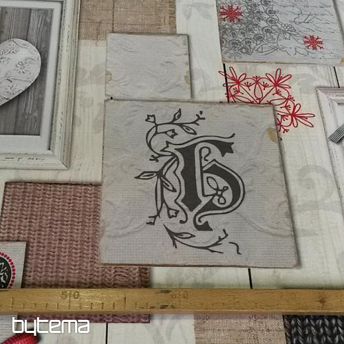 Tela decorativa 3D CORAZÓN EN UN MARCO