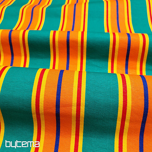 TELA PARA SILLA LINDA rayas turquesa
