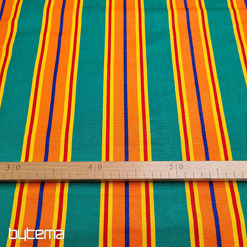 TELA PARA SILLA LINDA rayas turquesa