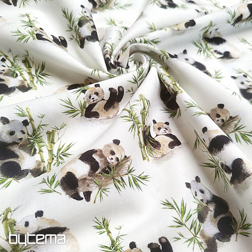 Tela de algodón PANDA