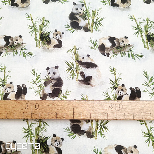 Tela de algodón PANDA