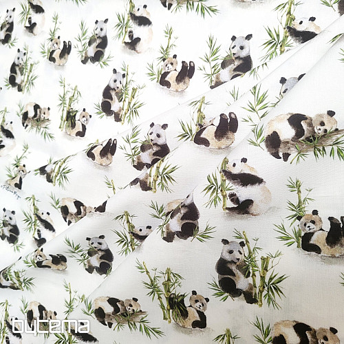Tela de algodón PANDA