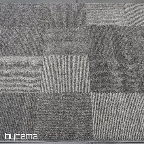 Alfombra de pieza gris ETNO