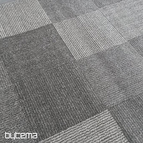 Alfombra de pieza gris ETNO