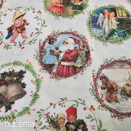 Tela decorativa navideña VICTORIAN CHRISTMAS