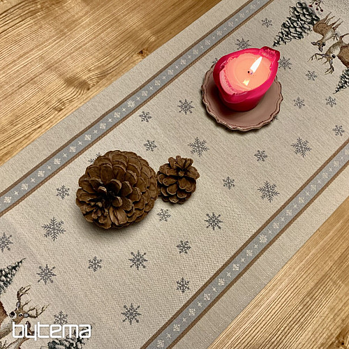 Mantel tapiz y mantón CIERVOS ROMANCE