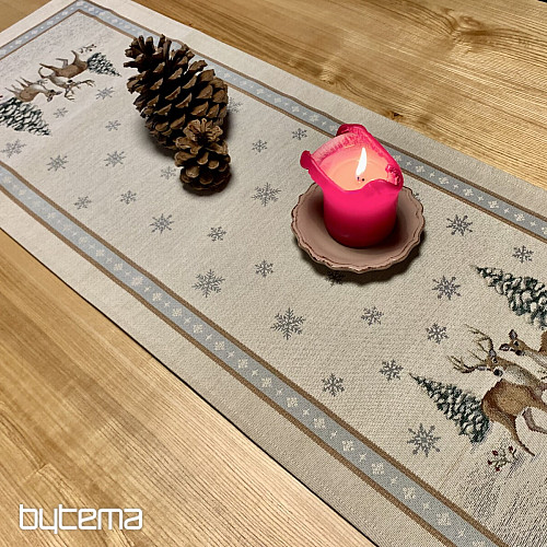 Mantel tapiz y mantón CIERVOS ROMANCE