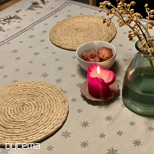 Mantel tapiz y mantón CIERVOS ROMANCE