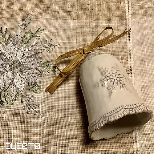 Manteles y pañuelos navideños bordados Estrella de Plata