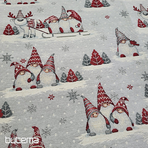 Mantel y bufanda tapiz DUENDES NAVIDEÑOS 2