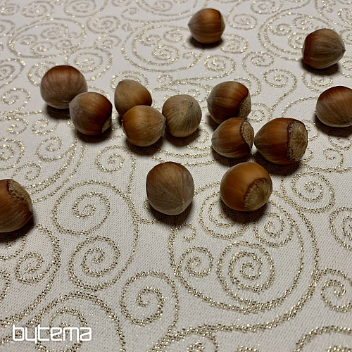 Manteles y pañuelos navideños Adorno dorado
