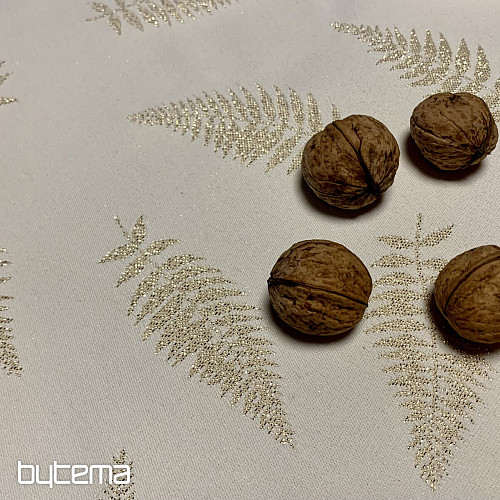 Manteles y pañuelos navideños HOJAS I ORO