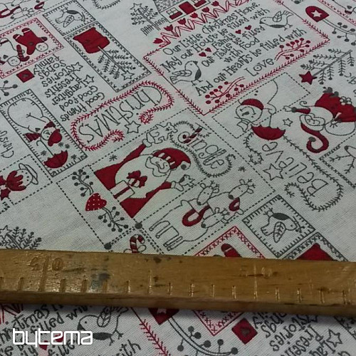 Tela decorativa navideña MUSAVISA
