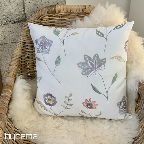 Funda decorativa bordada RICHMOND violeta