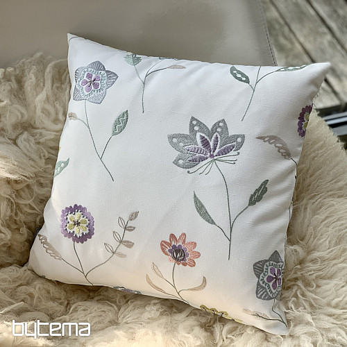 Funda decorativa bordada RICHMOND violeta