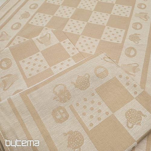Paños de cocina KEET AND POLKA DOT BEIGE