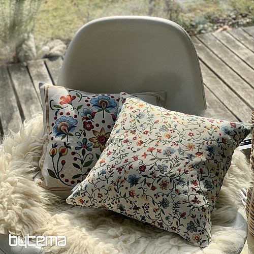 Funda de almohada tapiz JURKOVIČ II PEQUEÑAS FLORES