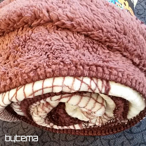 Manta de oveja - crema burbuja