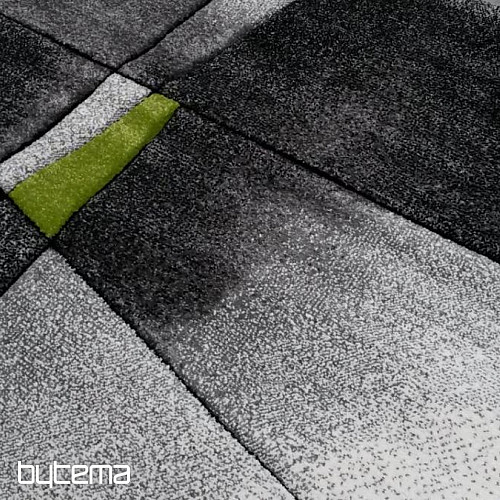 Alfombra moderna BRILLIANCE verde