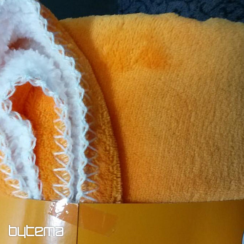 manta de microfibra SOFT SHEEP naranja