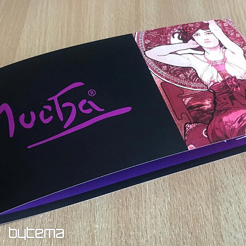 ALFONS MUCHA manta con certificado