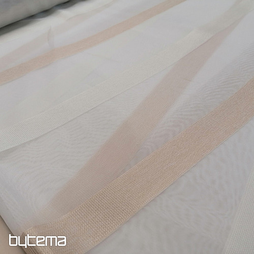 Cortina voile RAYAS ORO