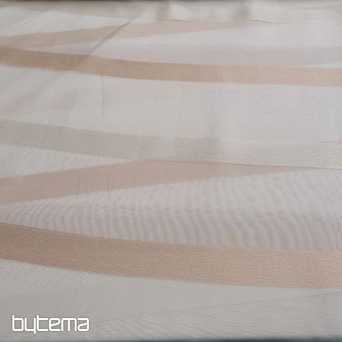 Cortina voile RAYAS ORO