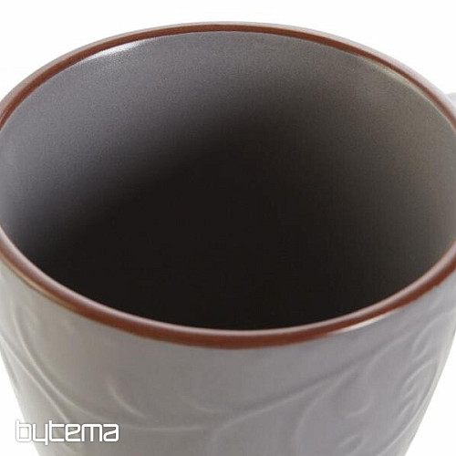 Taza GRIS RELIEVE 325ml gris