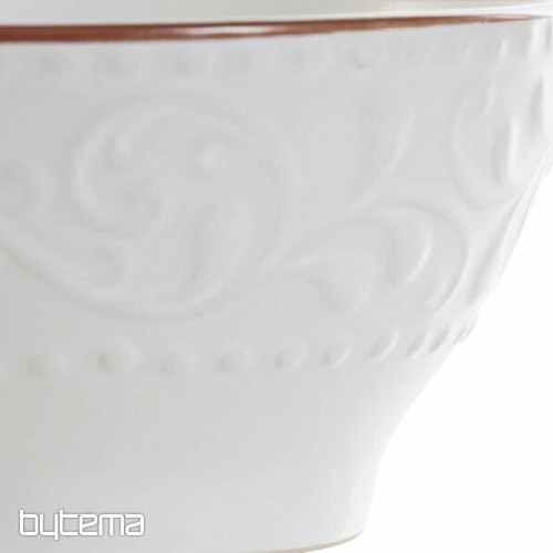 Cuenco BLANCO RELIEVE 14,7x7,7cm blanco