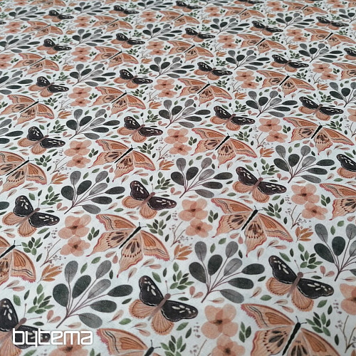 Tela de algodón MARIPOSAS