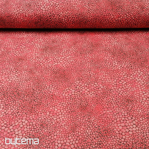 Tela decorativa Wanita salmón oscuro