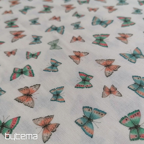 Tela de algodón Mini pajaritas