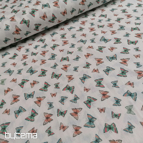Tela de algodón Mini pajaritas