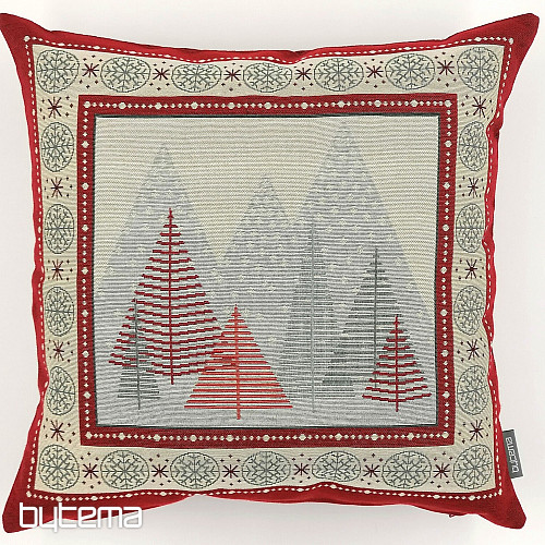 Funda tapiz navideño ARBOLES ROJOS