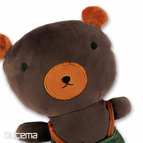 Peluche - almohada de osito con pantalones