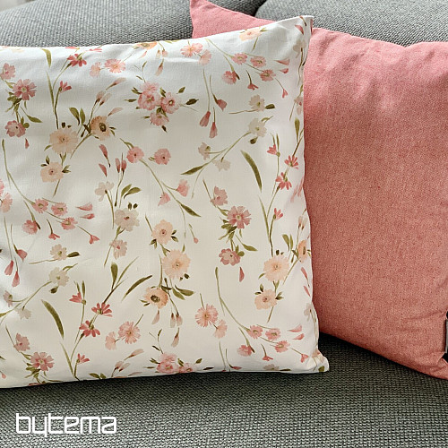Funda de cojín Twister jardins C25 rosa