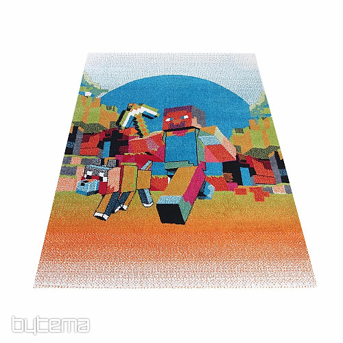 Alfombra infantil MONDO 105 - MINECRAFT