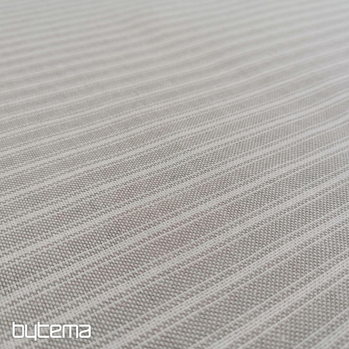 Tela decorativa Rayas iris - beige 50