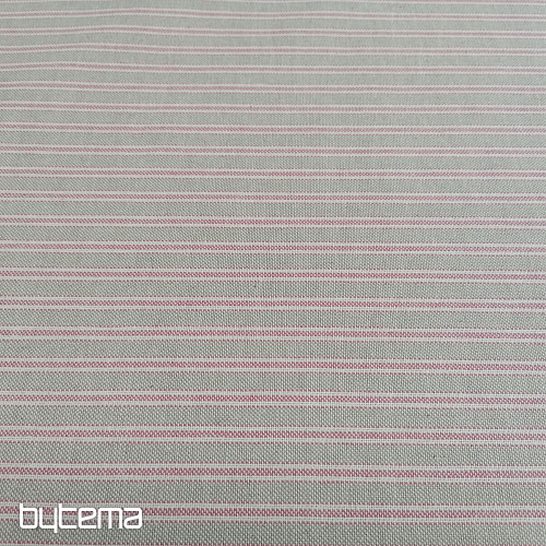 Tela decorativa Rayas iris - rosa 76