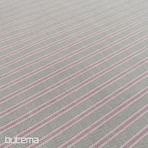 Tela decorativa Rayas iris - rosa 76