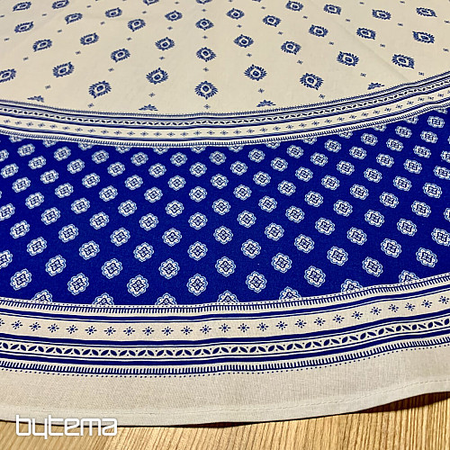 Mantel redondo - folklore azul Ø 175 cm