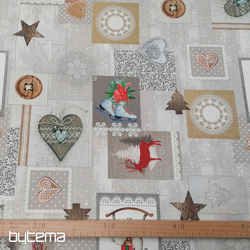 Decoración navideña de tela Decoración navideña