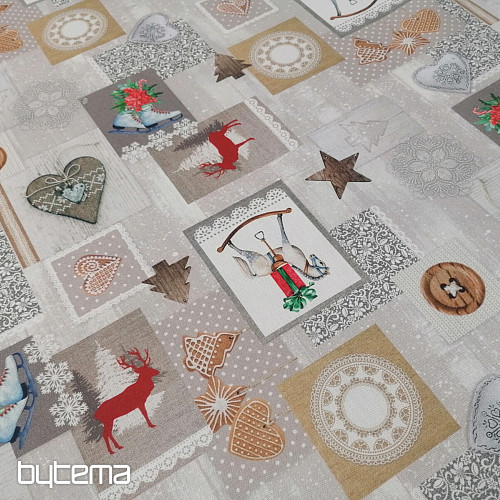 Decoración navideña de tela Decoración navideña