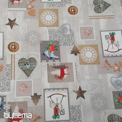 Decoración navideña de tela Decoración navideña